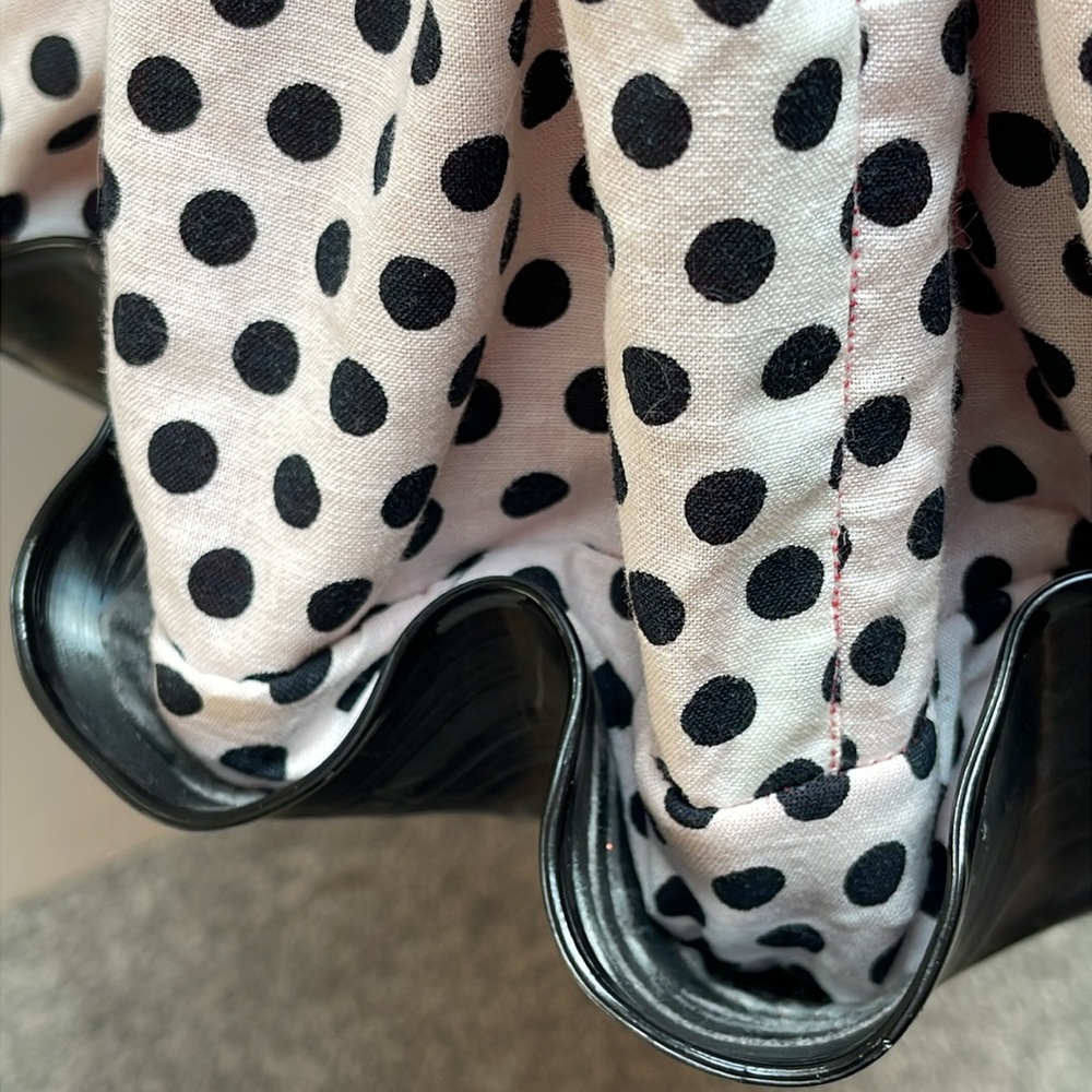 Melted Record Drawstring Polka Dot bag: LONDON Festival Orchestra - RARE Vintage - Picture 4 of 9